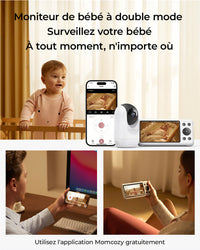 Babyphone Vidéo Intelligent Écran 5