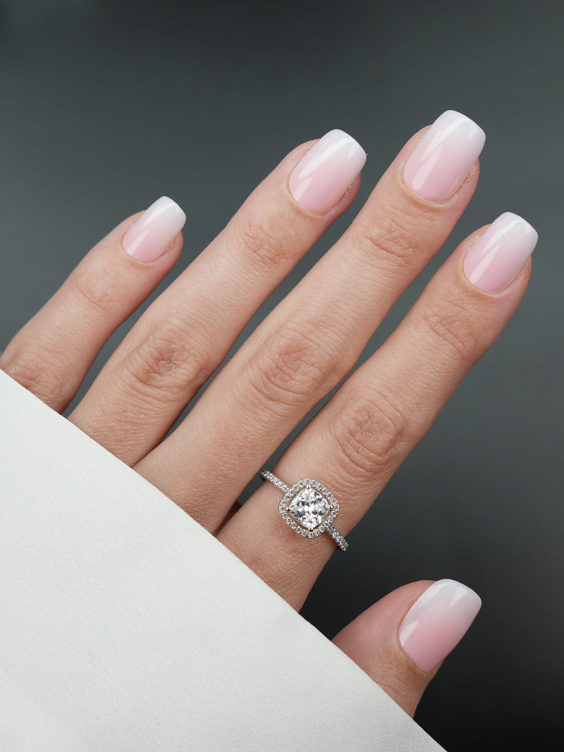 Kit Faux Ongles French Kiss – Ombré Rose
