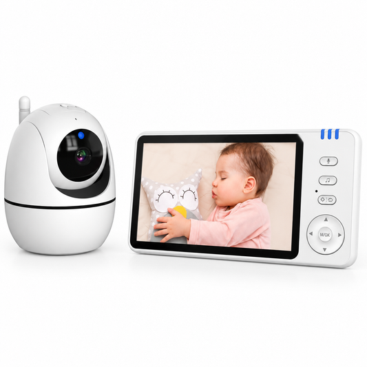 Babyphone Vidéo Intelligent Écran 5" + App